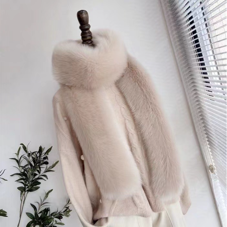 Fake Fur Long Scarf 180cm Party Luxury Wraps Vintage Fur Neck Warmer